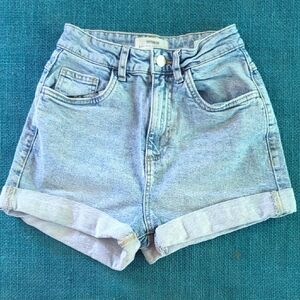 Denim Blue Women's Shorts
